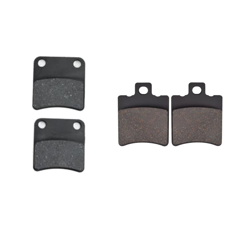 2 Kit plaquettes frein Garelli Panther 250  Avant et Arrière 110-098 - EBC FA178 et FA193 - Raven 103-199