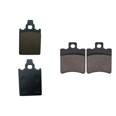 2 Kit plaquettes frein Italjet Formula 50  Avant et Arrière 118-098 - EBC FA186 et FA193 - Raven 103-200