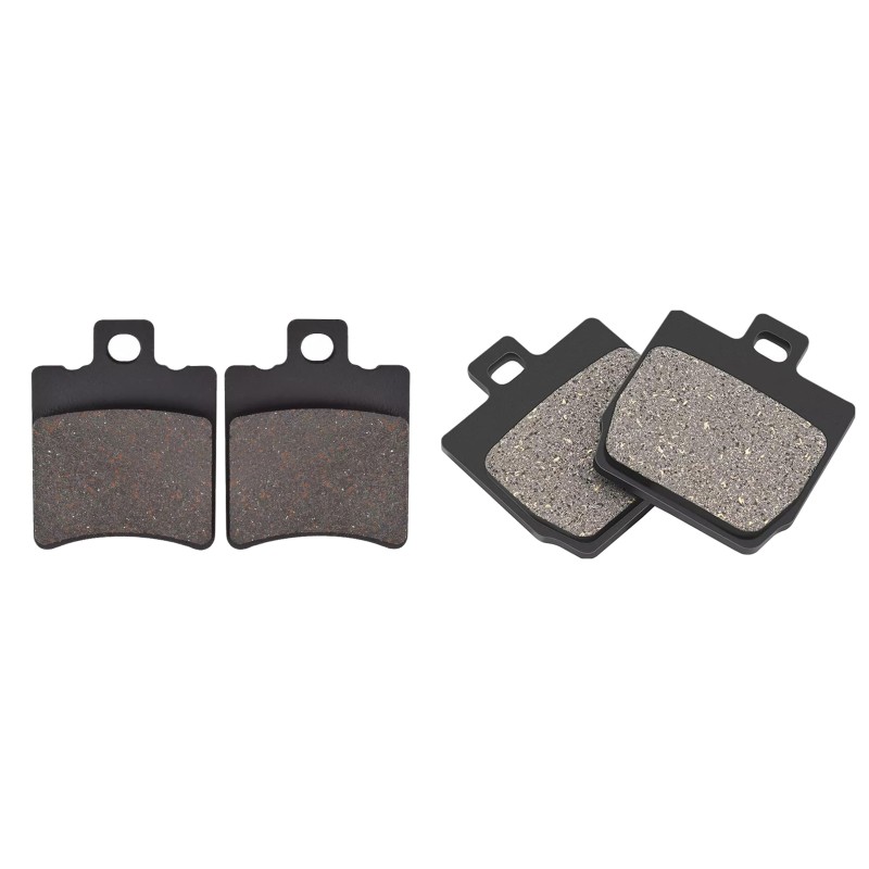 2 Kit plaquettes frein Yamaha Nitro 50  Avant et Arrière 098-128 - EBC FA193 et FA268 - Raven 103-203