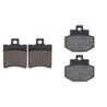 2 Kit plaquettes frein Benelli Adiva 150  Avant et Arrière 098-186 - EBC FA193 et FA321 - Raven 103-206