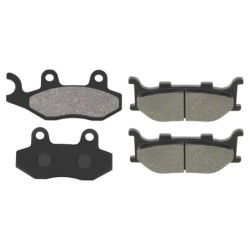 2 Kit plaquettes frein Adiva AR 200  Avant et Arrière 174-099 - EBC FA264 et FA199 - Raven 103-208