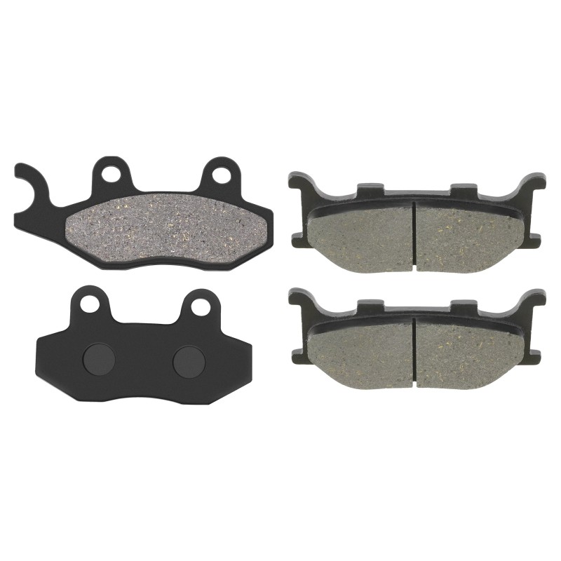 2 Kit plaquettes frein Adiva AR 200  Avant et Arrière 174-099 - EBC FA264 et FA199 - Raven 103-208