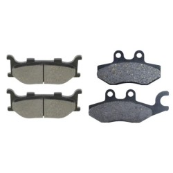 2 Kit plaquettes frein Italjet Jupiter 250  Avant et Arrière 099-215 - EBC FA199 et FA374 - Raven 103-209