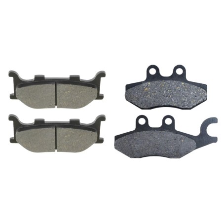 2 Kit plaquettes frein Italjet Jupiter 250  Avant et Arrière 099-215 - EBC FA199 et FA374 - Raven 103-209