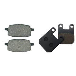 2 Kit plaquettes frein Fym CR 125 R Avant et Arrière 114-121 - EBC FA169 et FA115 - Raven 103-213