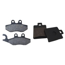 2 Kit plaquettes frein Gilera DNA 50  Avant et Arrière 122-137 - EBC FA194 et FA260 - Raven 103-217