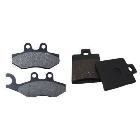 2 Kit plaquettes frein Gilera DNA 50  Avant et Arrière 122-137 - EBC FA194 et FA260 - Raven 103-217