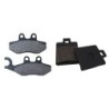 2 Kit plaquettes frein Gilera DNA 50  Avant et Arrière 122-137 - EBC FA194 et FA260 - Raven 103-217