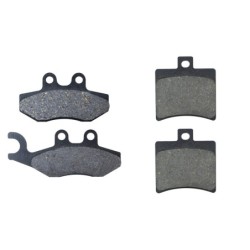 2 Kit plaquettes frein Malaguti Madison 180  Avant et Arrière 122-150 - EBC FA194 et FA298 - Raven 103-218