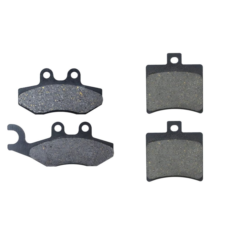 2 Kit plaquettes frein Keeway TX 125 SM Avant et Arrière Nc - EBC FA194 et FA298 - Raven 103-218