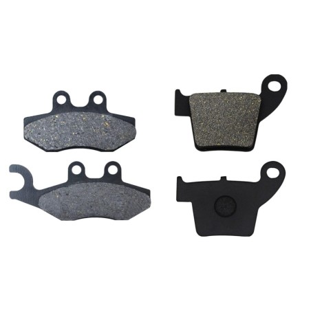 2 Kit plaquettes frein Alfer EVX 400 Electric Avant et Arrière 122-176 - EBC FA194 et FA346 - Raven 103-219