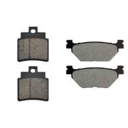 2 Kit plaquettes frein Sym Voyager 250  Avant et Arrière 140-165 - EBC FA361HH et FA319/2 - Raven 103-221