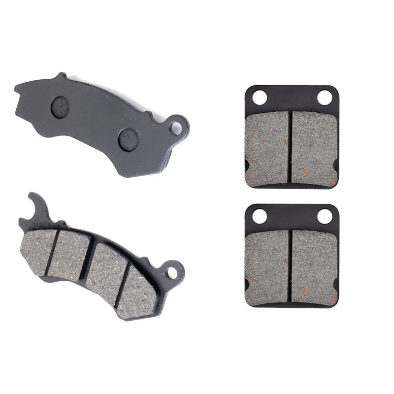 2 Kit plaquettes frein Qooder Oxygen  Avant et Arrière 299-144 - EBC FA603 et FA54 - Raven 103-223