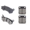 2 Kit plaquettes frein Qooder Oxygen  Avant et Arrière 299-144 - EBC FA603 et FA54 - Raven 103-223