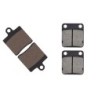 2 Kit plaquettes frein Daelim B-Bone 125 SN Avant et Arrière 367-144 - EBC SFA661/4 et FA54 - Raven 103-224