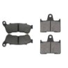 2 Kit plaquettes frein Harley-davidson Sportster SuperLow 1200T XL1200T Avant et Arrière 359-148 - EBC FA640 et FA254 - Raven 10