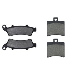 2 Kit plaquettes frein Aprilia Atlantic 125  Avant et Arrière 193-150 - EBC FA324 et FA298 - Raven 103-228