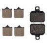 2 Kit plaquettes frein Gilera Supersport 600  Avant et Arrière 177-152 - EBC FA322/4HH et FA266 - Raven 103-229