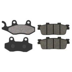 2 Kit plaquettes frein Sym HD2 125 i Avant et Arrière 174-286 - EBC FA264 et FA427 - Raven 103-230