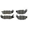 2 Kit plaquettes frein Honda Grom 125  Avant et Arrière 210-311 - EBC FA375 et FA629TT - Raven 103-234