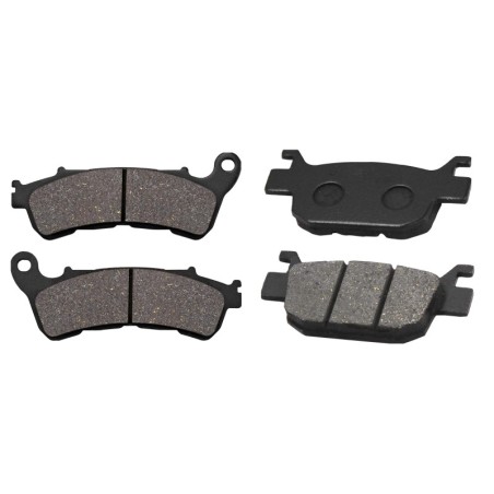 2 Kit plaquettes frein Honda Forza 250 NSS Avant et Arrière 257-287 - EBC FA388 HH et SFA415 - Raven 103-237
