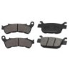 2 Kit plaquettes frein Honda S-Wing 150 FES Avant et Arrière 257-287 - EBC FA388 HH et SFA415 - Raven 103-237