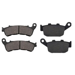 2 Kit plaquettes frein Honda CBR 250 R  Avant et Arrière 257-306 - EBC FA388 HH et FA496 - Raven 103-238