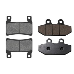 2 Kit plaquettes frein Harley-davidson Softail Fat Bob 114 FXFBS Avant et Arrière 279-395 - EBC FA296HH et FA747 - Raven 103-247