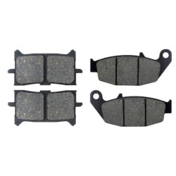 2 Kit plaquettes frein Honda CBF 125 Neo Sport Cafe  Avant et Arrière 379-311 - EBC FA679HH et FA629TT - Raven 103-248
