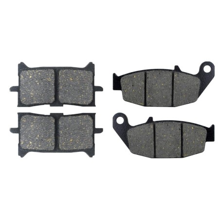 2 Kit plaquettes frein Honda CBF 125 Neo Sport Cafe  Avant et Arrière 379-311 - EBC FA679HH et FA629TT - Raven 103-248