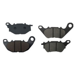 2 Kit plaquettes frein Yamaha X-Max 125  Avant et Arrière 369-370 - EBC FA663 et FA662 - Raven 103-252
