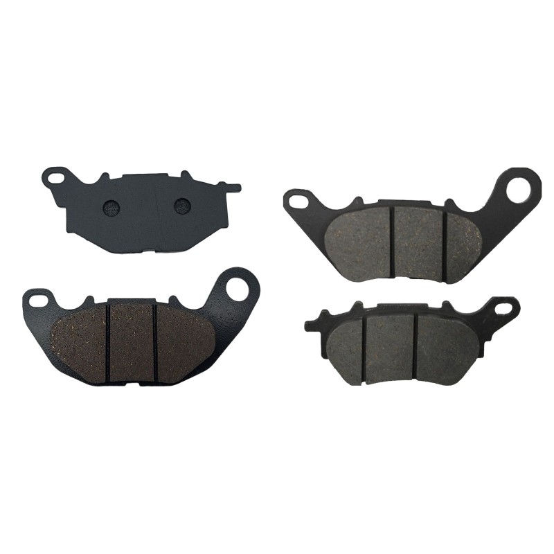 2 Kit plaquettes frein Yamaha MT-25 250  Avant et Arrière 369-370 - EBC FA663 et FA662 - Raven 103-252
