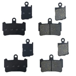 2 Kit plaquettes frein Honda VFR 1200 F  Av Ga et Dr 298X2 - EBC FA499/4HH - Raven 101-298