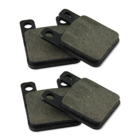 2 Kit plaquettes frein Gilera RCR 50  Av et Ar 040X2 -  - Raven 101-040