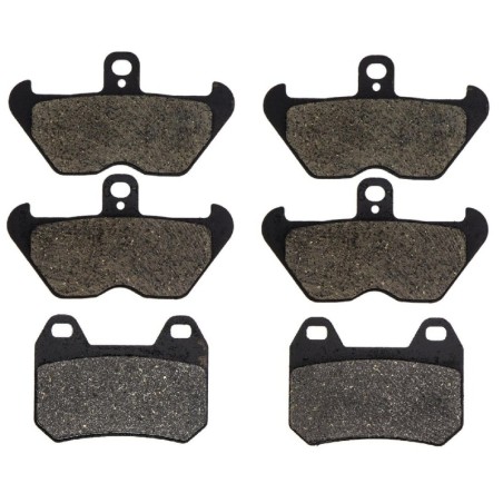 3 Kit plaquettes frein Bmw K 1200 LT  Av Ga, Dr et Ar 195-117X2 -  - Raven 104-024