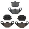 3 Kit plaquettes frein Kawasaki Z400 FII  Av Ga, Dr et Ar 037-005X2 -  - Raven 104-033