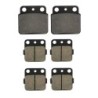 2 Kit plaquettes frein Kawasaki KFX 400  Av G, Av D et Ar 092-007X2 -  - Raven 104-034