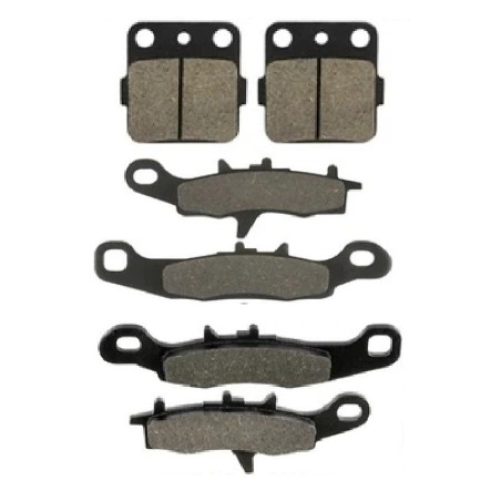 2 Kit plaquettes frein Kawasaki KFX 450R  Av G, Av D et Ar 007-245-108 -  - Raven 104-070