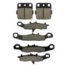 3 Kit plaquettes frein Kawasaki KFX 450R  Av Ga, Dr et Ar 007-245-108 -  - Raven 104-070