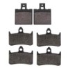 3 Kit plaquettes frein Ducati Monster 600  Av Ga, Dr et Ar 038-069X2 -  - Raven 104-088