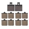 3 Kit plaquettes frein Ducati Monster 998 Testastretta Av Ga, Dr et Ar 038-177X2 -  - Raven 104-089