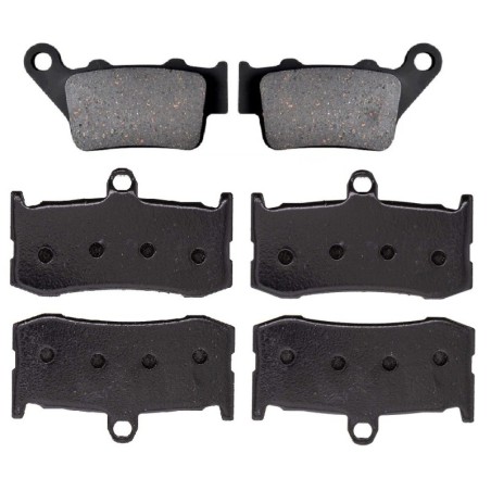 3 Kit plaquettes frein Triumph Daytona 675  Av Ga, Dr et Ar 020-296X2 -  - Raven 104-101