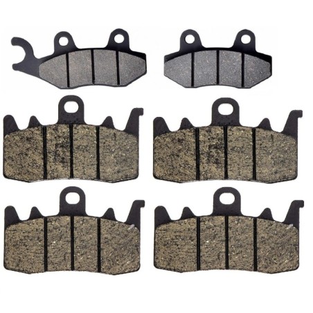 2 Kit plaquettes frein Triumph Tiger 1215 Explorer XC XR Low Av G, Av D et Ar 334-328X2 -  - Raven 104-112