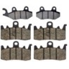 3 Kit plaquettes frein Triumph Tiger 1215 Explorer XC XR Low Av Ga, Dr et Ar 334-328X2 -  - Raven 104-112