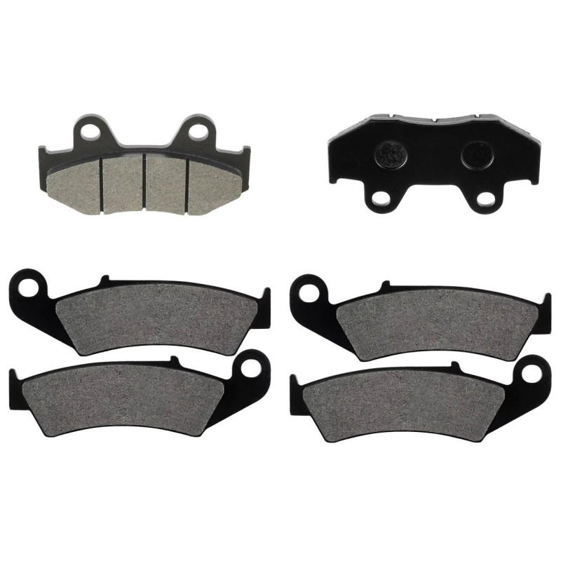 3 Kit plaquettes frein Honda TRX 250 Sportrax  Av G, Av D et Ar 102-004X2 - EBC FA92/3 SFA323/3 et FA125 - Raven 104-123
