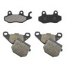 3 Kit plaquettes frein Aeon Crossland 350 RX Av G, Av D et Ar 009-047X2 - EBC FA165 et FA83 - Raven 104-131