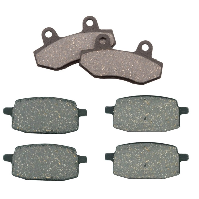 3 Kit plaquettes frein Quadzilla WK 125  Av Ga, Dr et Ar 011-114X2 - EBC FA86 et FA169 - Raven 104-133
