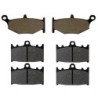 3 Kit plaquettes frein Suzuki GSR 600  Av G, Av D et Ar 241-032X2 - EBC FA419 et FA158 - Raven 104-172