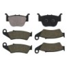 3 Kit plaquettes frein Honda TRX 450 Sportrax  Av Ga, Dr et Ar 243-041X2 - EBC FA373 et FA185 - Raven 104-176