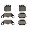 3 Kit plaquettes frein Suzuki LT-R 500 QuadRacer  Av Ga, Dr et Ar 092-091X2 - EBC FA137 et FA128 - Raven 104-190